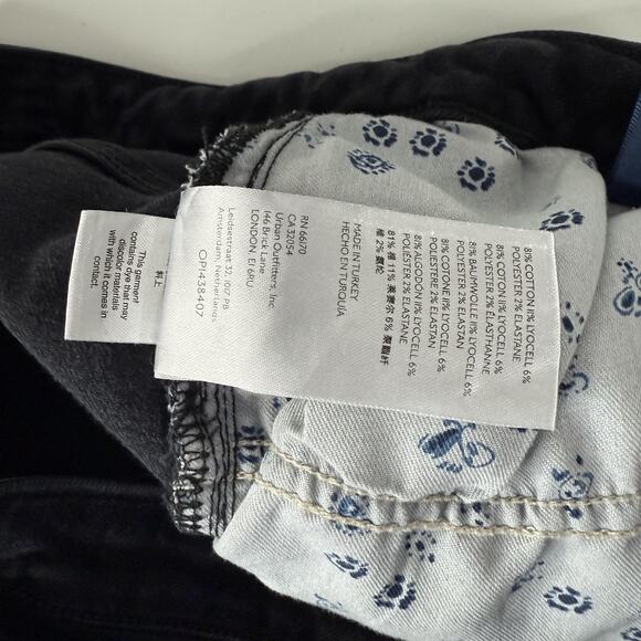 Anthropologie The Denim Boot Jeans Womens 18W Black Bootcut Stretch Plus Size - Picture 12 of 16